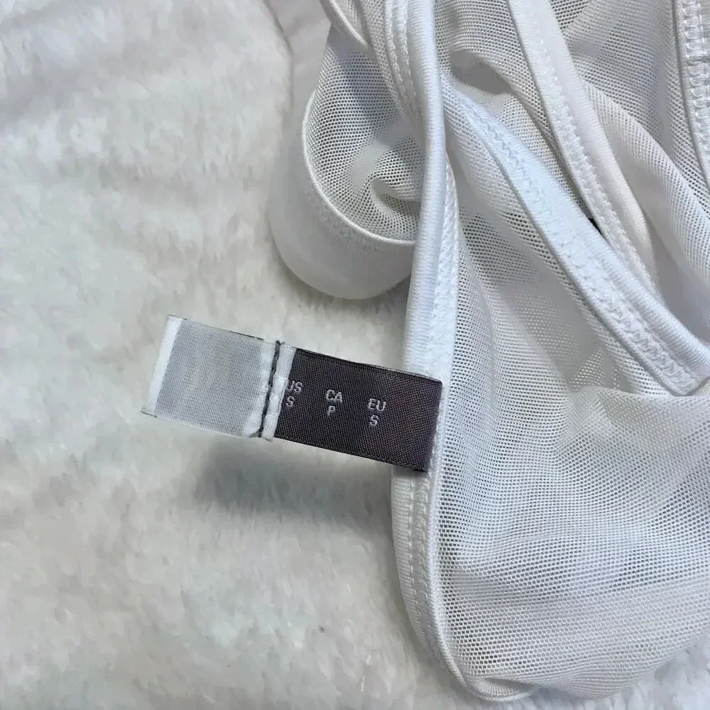 Puma NWT White Sports Bra Women S